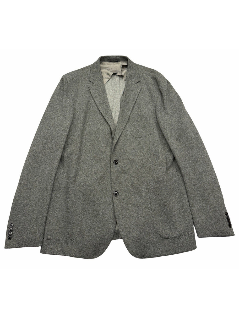 Ted Baker Tom Knit Sport Coat Jacket Blazer Cotton Grey Size US 46